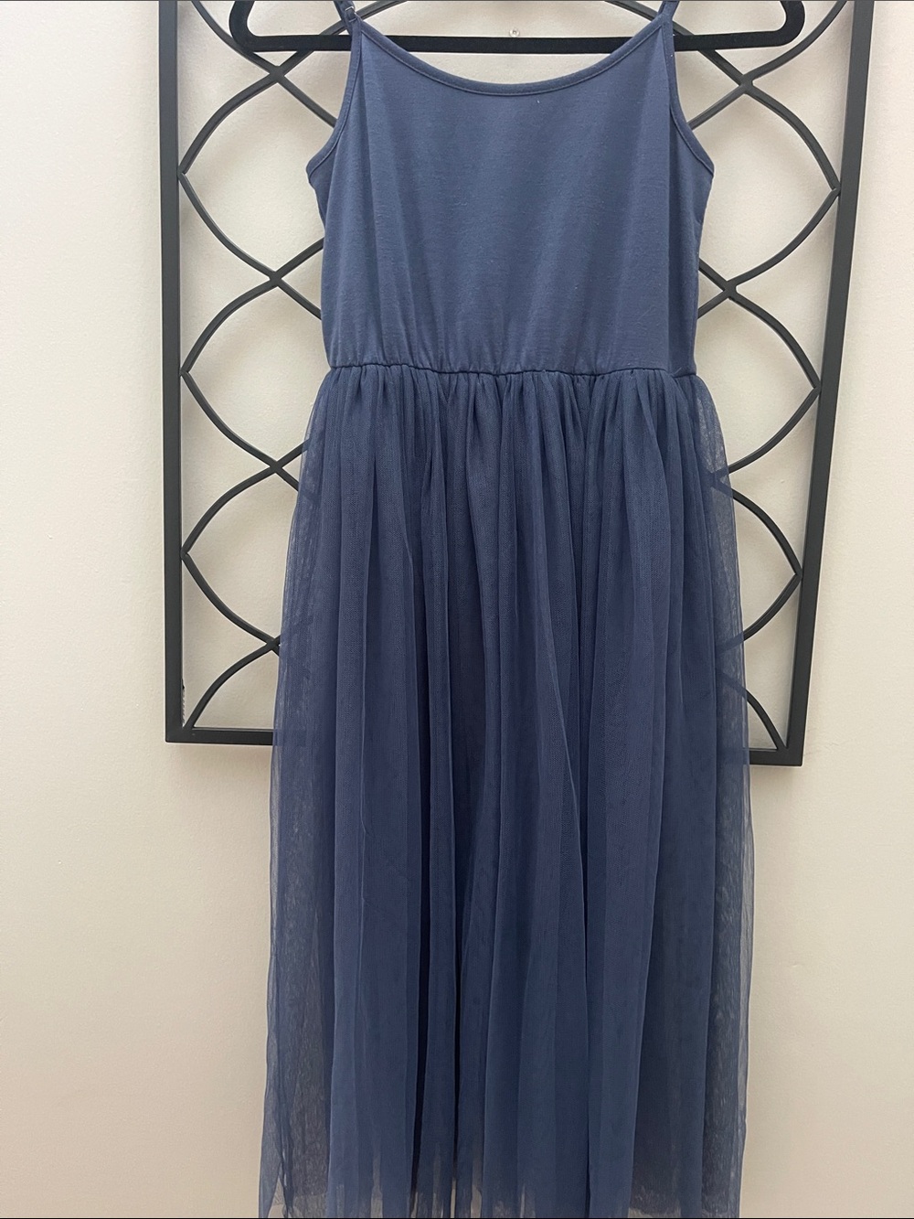 Forever 21 Navy Tulle Tank Dress for Girls